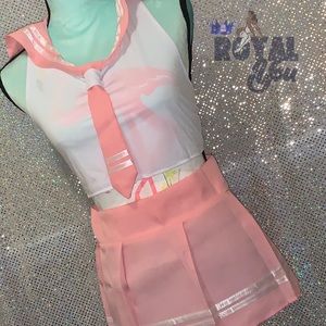 Cosplay Sailor Moon Schoolgirl Lingerie Outfit